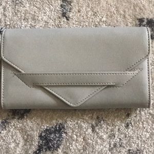 Mossimo Light Gray Envelope Wallet